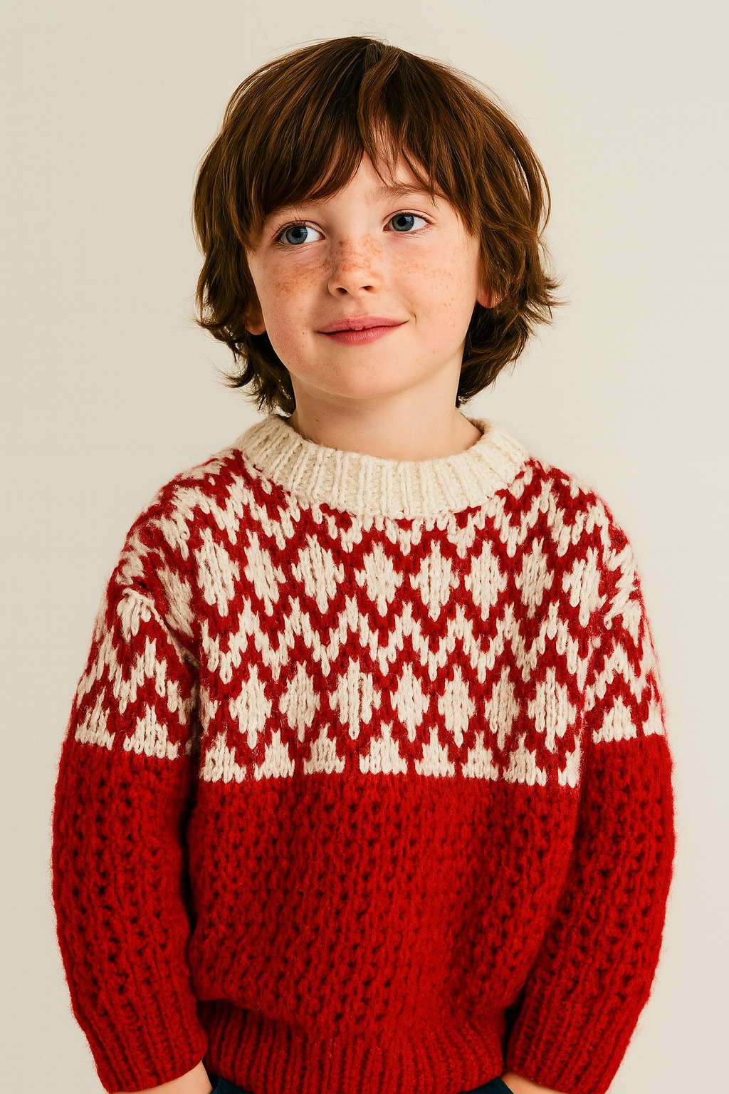 Sweater Vintage Tomate