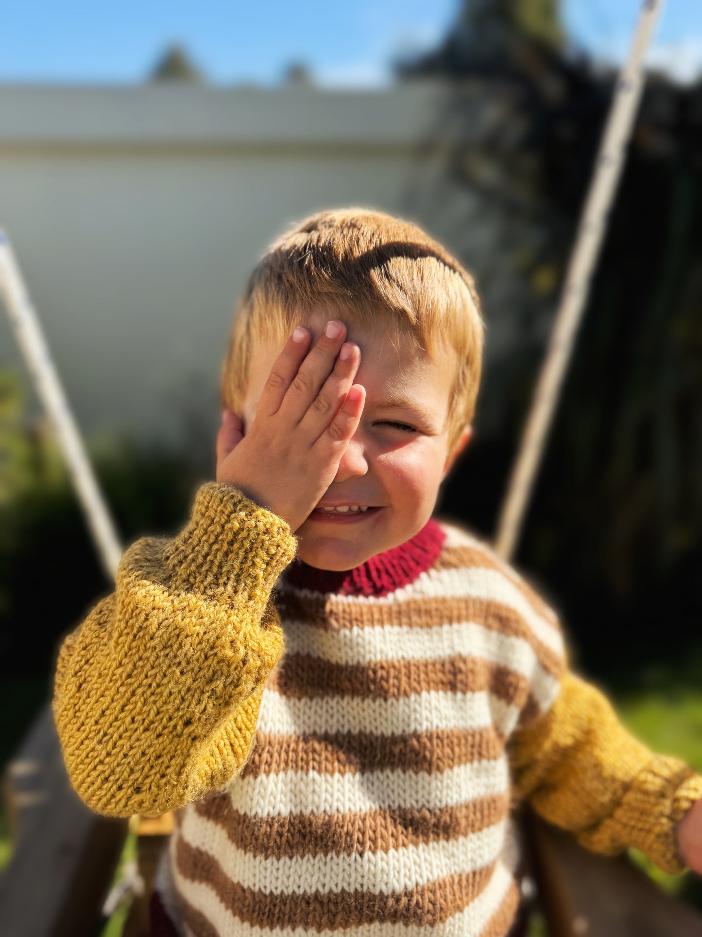 Sweater Stripe Coffee